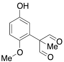 2-(5-Hydroxy-2-methoxyphenyl)-2-methylmalonaldehyde