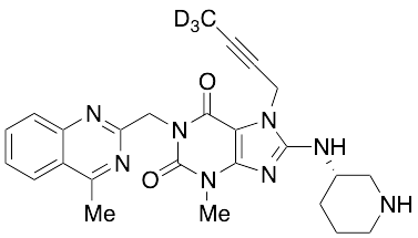 7-(2-Butyn-1-yl)-3,7-dihydro-3-methyl-1-[(4-methyl-2-quinazolinyl)methyl]-8-[(3S)-3-piperidinylamino]-1H-purine-2,6-dione-D3