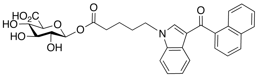 JWH 018 N-Pentanoic Acid beta-D-Glucuronide