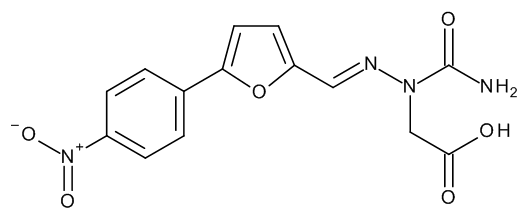 5-(4-Nitrophenyl)-2-furaldehyde-(2-carboxymethyl) Semicarbazone