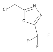 5-(Trifluoromethyl)-2-(chloromethyl)-1,3,4-oxadiazole