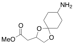 Methyl 2-(8-Amino-1,4-dioxaspiro[4.5]decan-2-yl)acetate
