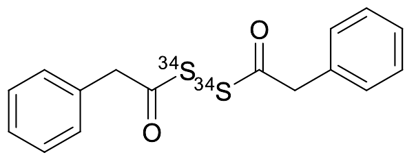34S-Phenylacetyl Disulfide