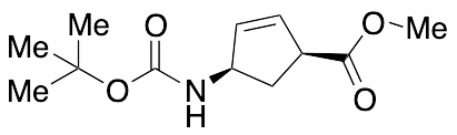 (1S,​4R)​-4-​[[(1,​1-​Dimethylethoxy)​carbonyl]​amino]​-2-​cyclopentene-​1-​carboxylic Acid Methyl Ester