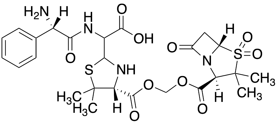 5,5-Dimethylthiazolidin-2-yl-carboxy Sultamicillin