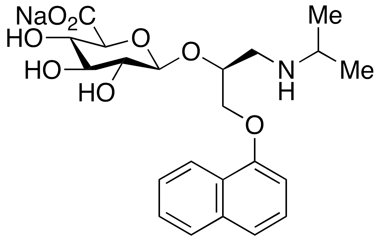 (S)-Propranolol beta-D-Glucuronide Sodium Salt