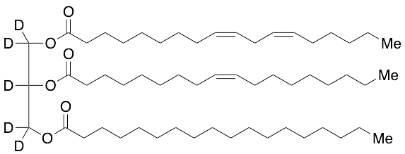 1-Linoleoyl-2-oleoyl-3-stearoyl-rac-glycerol-d5