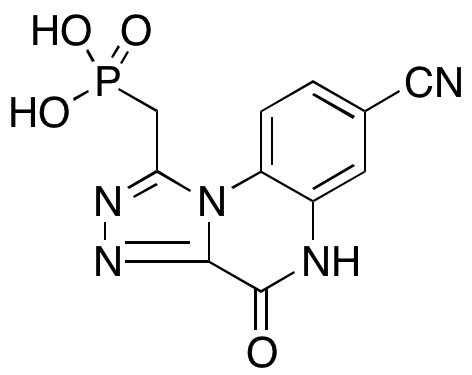 [(7-Cyano-4,5-dihydro-4-oxo[1,2,4]triazolo[4,3-a]quinoxalin-1-yl)methyl]-phosphonic Acid
