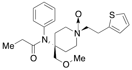 N-[trans-4-(methoxymethyl)-1-oxido-1-[2-(2-thienyl)ethyl]-4-piperidinyl]-N-phenyl-propanamide