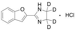 2-(Benzofuran-2-yl)-2-imidazoline-d4 Hydrochloride