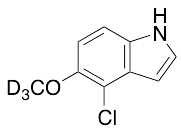 4-Chloro-5-methoxy-1H-indole-d3