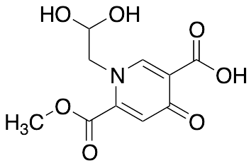 1-(2,2-Dihydroxyethyl)-6-(methoxycarbonyl)-4-oxo-1,4-dihydropyridine-3-carboxylic Acid