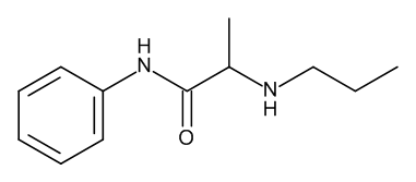 (RS)-N-Phenyl-2-(propylamino)propanamide