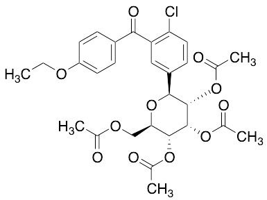 5-Methoxy Dapagliflozin Tetraacetate