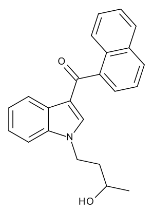 JWH-073 N-(3-hydroxybutyl) metabolite, 0.1mg/ml in Methanol