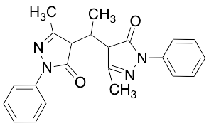 4,4'-Ethylidenebis[2,4-dihydro-5-methyl-2-phenyl-3H-pyrazol-3-one