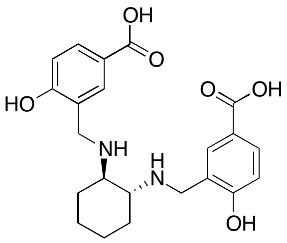 3,3'-[(1R,2R)-1,2-Cyclohexanediylbis(iminomethylene)]bis[4-hydroxybenzoic Acid]