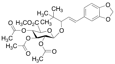Stiripentol 6-Methyl-glucuronide O-Triacetate