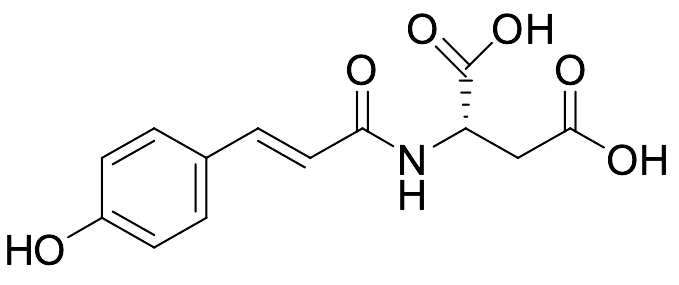 N-[(2E)-3-(4-Hydroxyphenyl)-1-oxo-2-propen-1-yl]-L-aspartic Acid