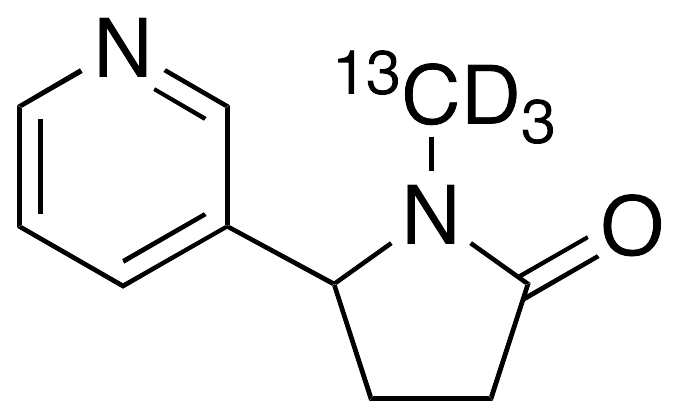 rac-Cotinine-13C,d3