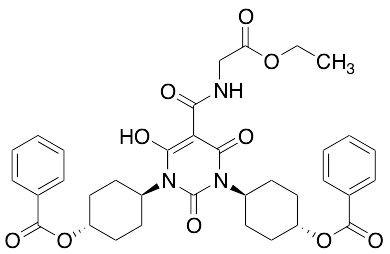 2-Ethyl N1,N3-Bis(descyclohexyl) N1,N3-Bis(trans-Cyclohexyl) Daprodustat 4-Dibenzoate