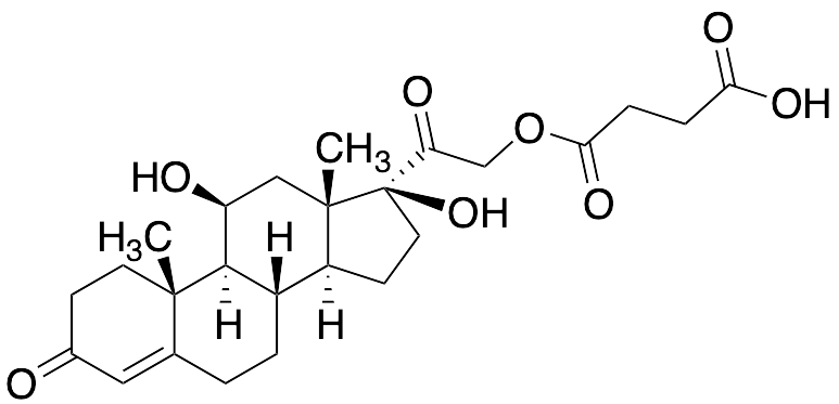 21-(3-Carboxy-1-oxopropoxy)-11,17-dihydroxy-(11beta,17alphalpha)-Pregn-4-ene-3,20-dione