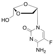 (-)-beta-D-Dioxolane-5-fluoro Cytidine
