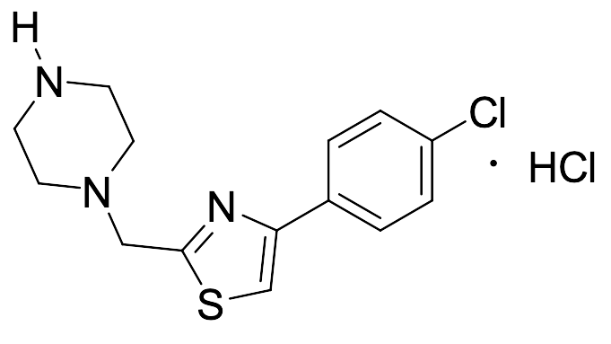 1-{[4-(4-Chlorophenyl)-1,3-thiazol-2-yl]methyl}piperazine-Hydrochloride