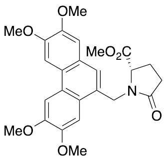 5-​Oxo-​1-​[(2,​3,​6,​7-​tetramethoxy-​9-​phenanthrenyl)​methyl]​-​L-proline Methyl Ester