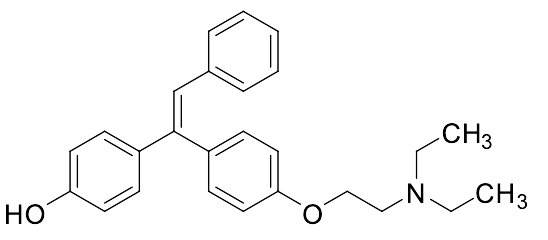 4-[1-[4-[2-(Diethylamino)ethoxy]phenyl]-2-phenylethenyl]phenol