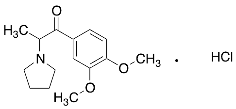 3,4-Dimethoxy-a-Pyrrolidinopropiophenone Hydrochloride