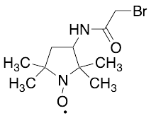 3-(2-Bromoacetamido)-2,2,5,5-tetramethyl-1-pyrrolidinyloxy, Free Radical