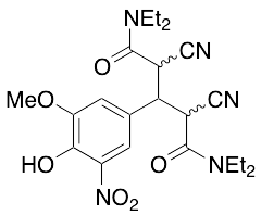 2,4-Dicyano-N1,N1,N5,N5-tetraethyl-3-(4-hydroxy-3-methoxy-5-nitrophenyl)pentanediamide