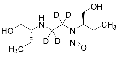 N-((R)-1-Hydroxybutan-2-yl)-N-(2-(((R)-1-hydroxybutan-2-yl)amino)ethyl-1,1,2,2-d4)nitrous Amide
