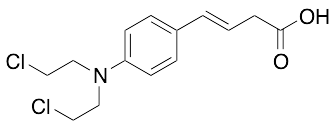 (E)-4-[4-[Bis(2-chloroethyl)amino]phenyl]-3-butenoic Acid
