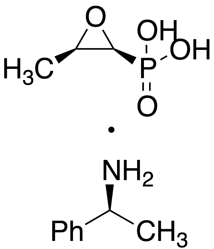 Dextro-phosphonomycin (S)-1-phenethylamine Salt