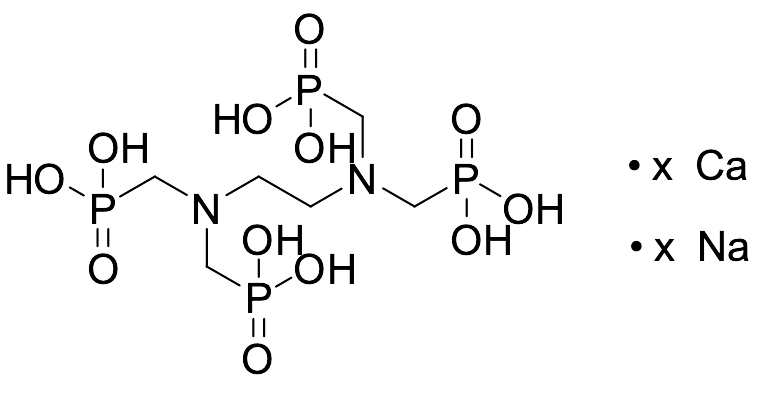 [1,2-Ethanediylbis[nitrilobis(methylene)]]tetrakisphosphonic Acid Calcium Sodium Salt