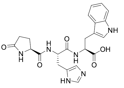L-Pyroglu-L-His-L-Trp