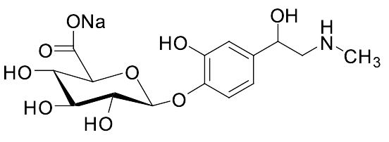 Epinephrine beta-D-Glucuronide Sodium Salt
