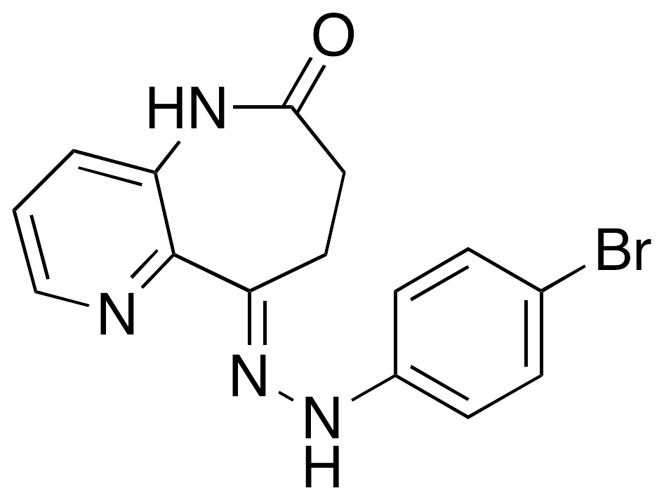 7,8-Dihydro-9-[2-(4-bromophenyl)hydrazone]-5H-pyrido[3,2-b]azepine-6,9-dione