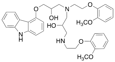 Carvedilol N’-2-Hydroxy-3-[[2-(methoxyphenoxy)ethyl]amine
