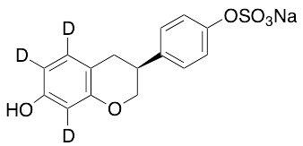 (S)-Equol 4’-Sulfate-d3 Sodium Salt
