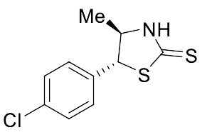 trans-5-​(4-​Chlorophenyl)​-​4-​methyl-2-​thiazolidinethione