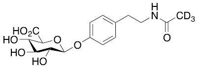 N-Acetyltyramine Glucuronide-d3