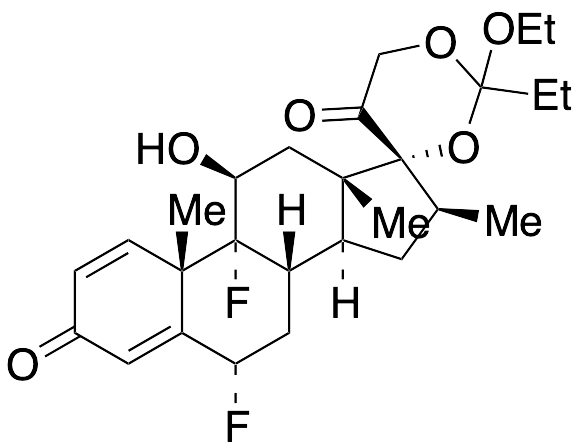 (6Alpha,11Beta,16Beta)-17,21-[(1-Ethoxypropylidene)bis(oxy)]-6,9-difluoro-11-hydroxy-16-methylpregna-1,4-diene-3,20-dione