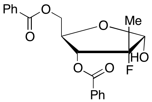 (2R)-2-Deoxy-2-fluoro-2-methyl-alpha-D-erythro-pentofuranose 3,5-Dibenzoate