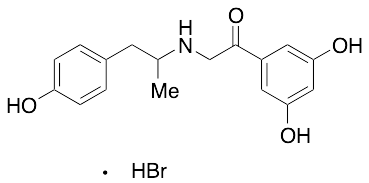 3',5'-Dihydroxy-2-[[2-(p-hydroxyphenyl)-1-methylethyl]amino]-acetophenone Hydrobromide