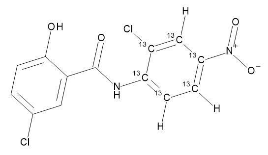 Niclosamide-13C6