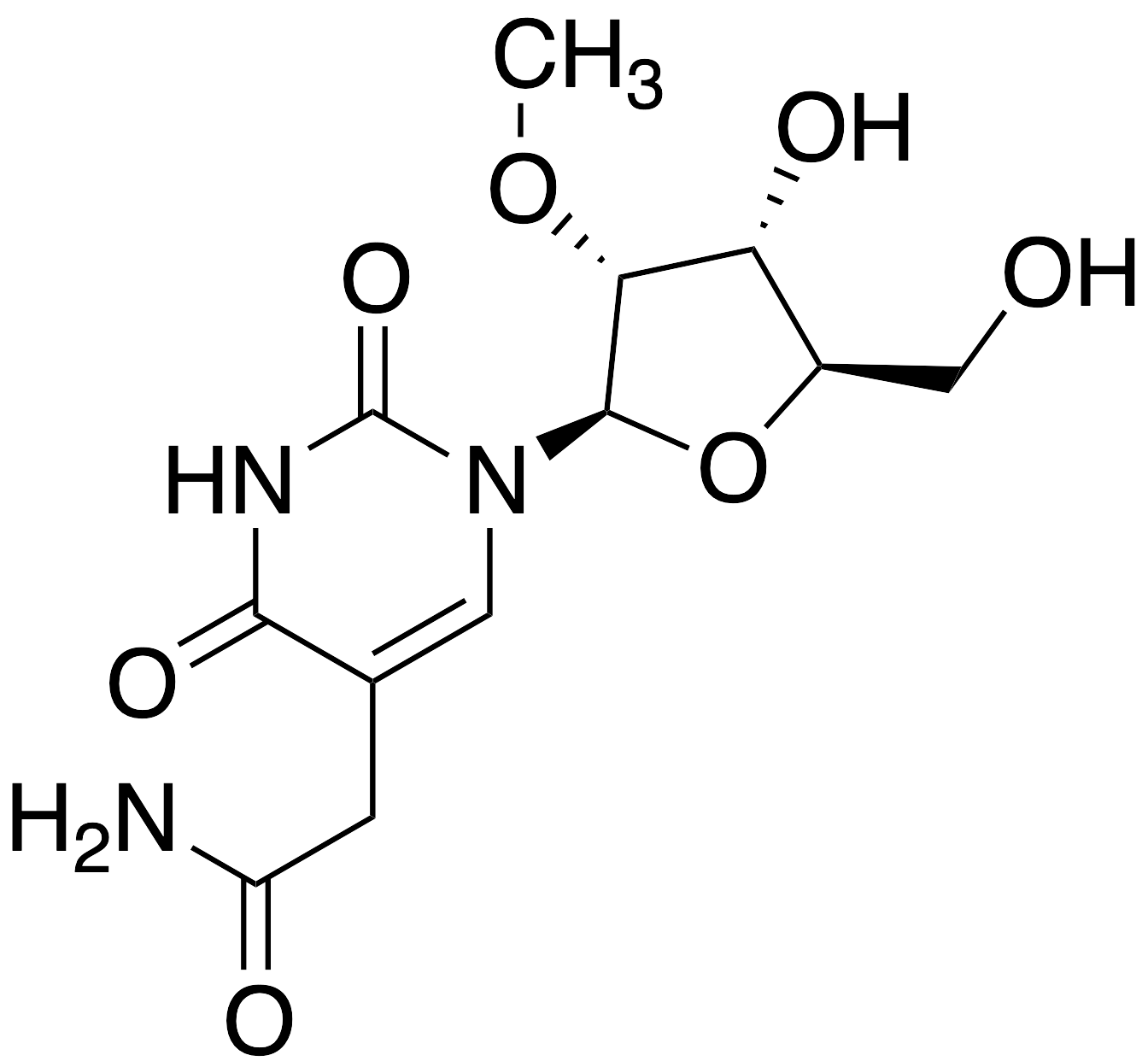 5-Carbamoylmethyl-2'-O-methyluridine