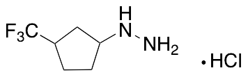 [3-(Trifluoromethyl)cyclopentyl]hydrazine Hydrochloride